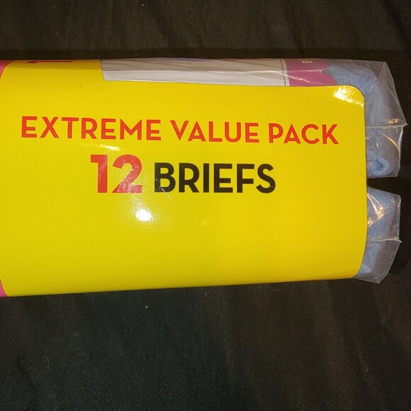 12 PAIRS New HANES LACE EFFECTS Women's Cotton Briefs Size 9 Pink Plush Comfort - Picture 2 of 5